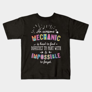 An awesome Mechanic Gift Idea - Impossible to Forget Quote Kids T-Shirt